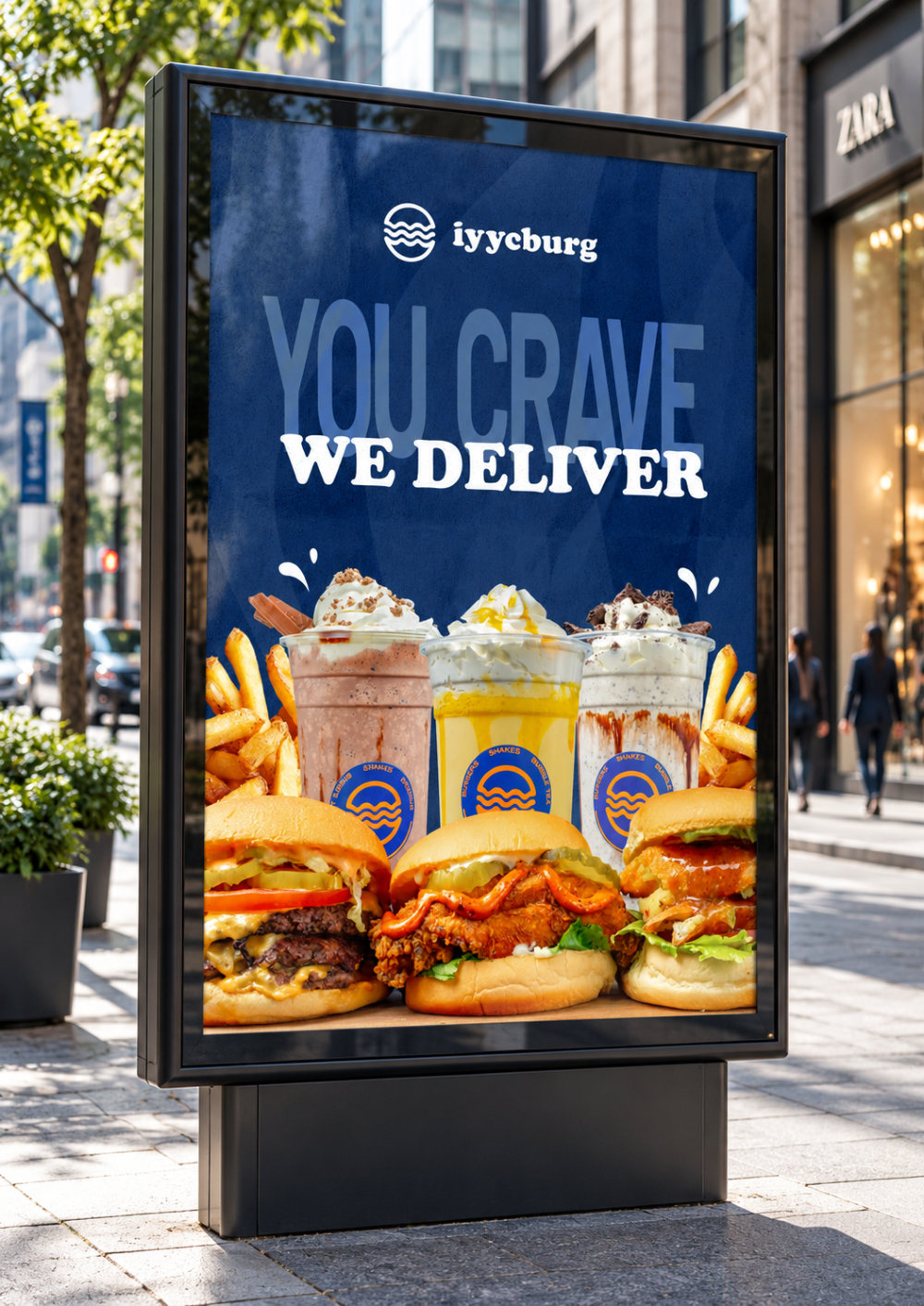 iyycburg street poster mockup